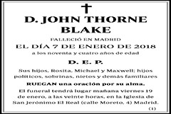 John Thorne Blake